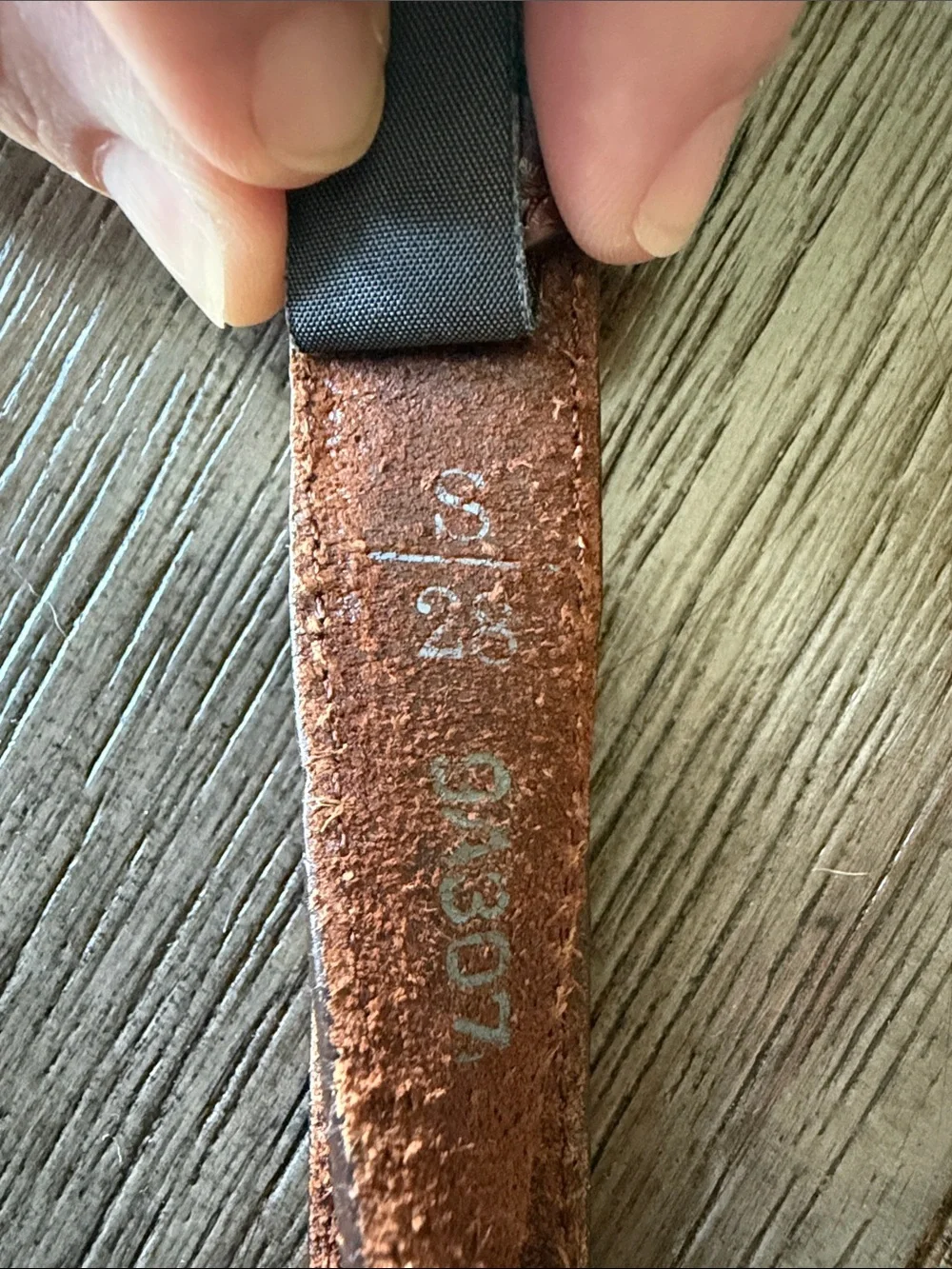 Brighton Cognac Brown Leather Belt with Gold Buckle and Silver Accents